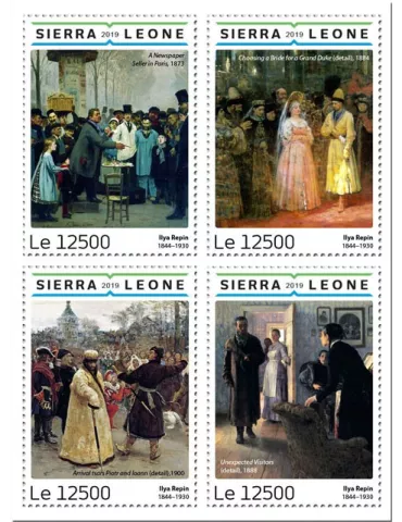 n° 8651/8654 - Timbre SIERRA LEONE Poste