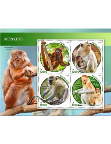 n° 8715/8718 - Timbre SIERRA LEONE Poste