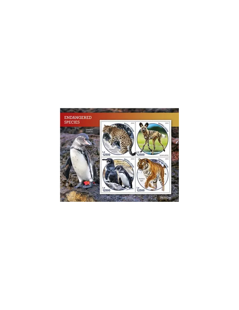 n° 8739/8742 - Timbre SIERRA LEONE Poste