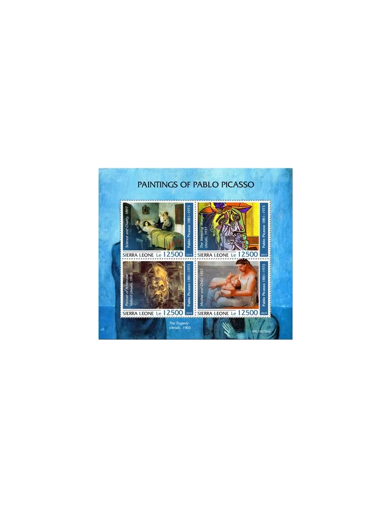 n° 9126/9129 - Timbre SIERRA LEONE Poste