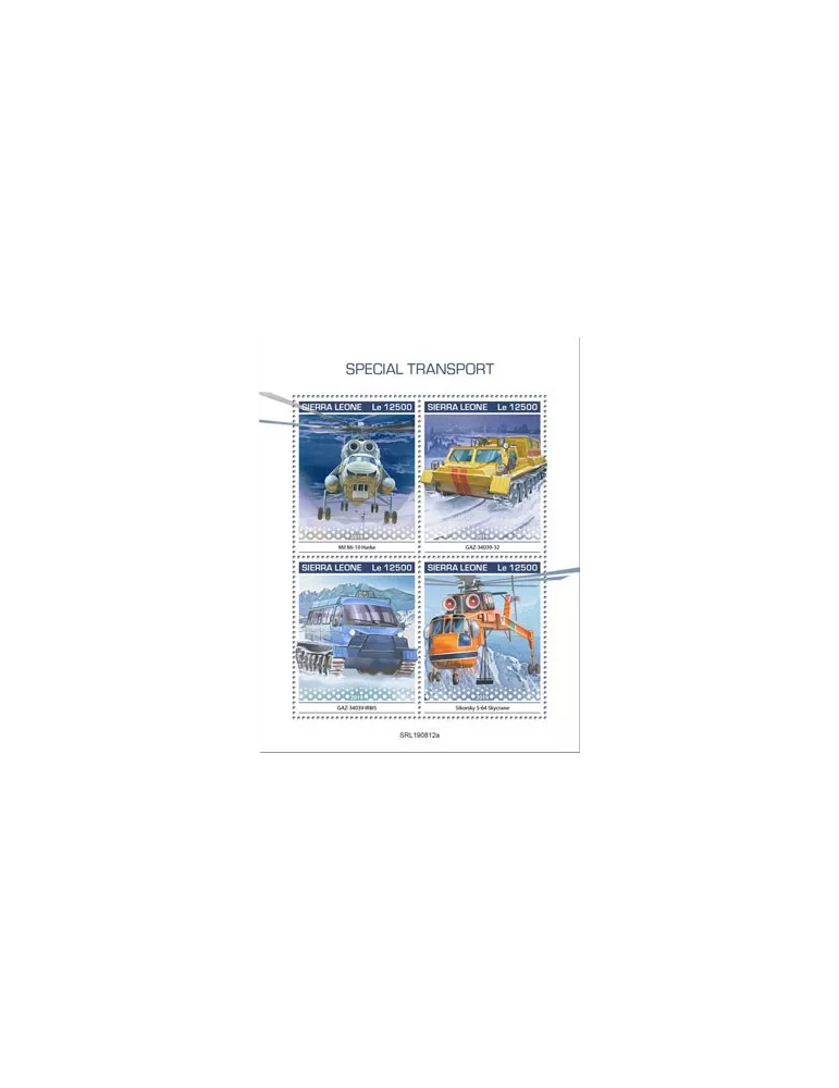 n° 9239/9242 - Timbre SIERRA LEONE Poste