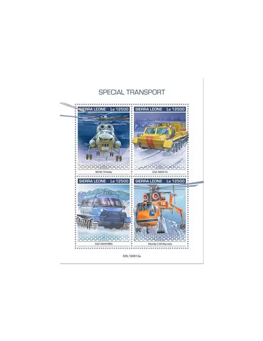 n° 9239/9242 - Timbre SIERRA LEONE Poste