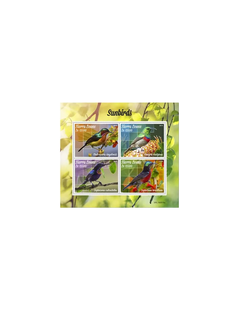 n° 9255/9258 - Timbre SIERRA LEONE Poste