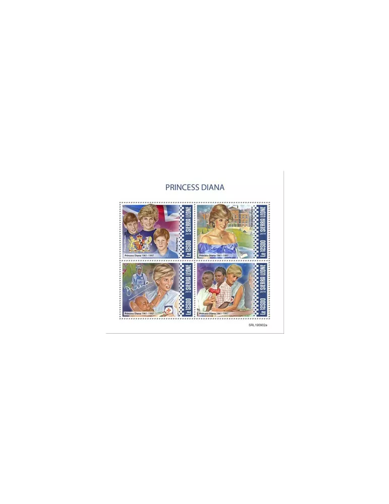 n° 9272/9275 - Timbre SIERRA LEONE Poste
