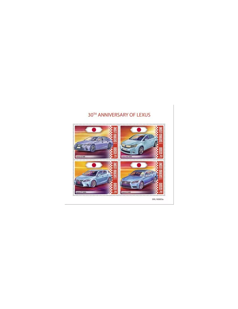 n° 9276/9279 - Timbre SIERRA LEONE Poste