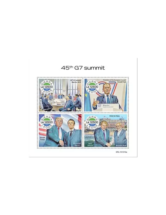 n° 9417/9420 - Timbre SIERRA LEONE Poste