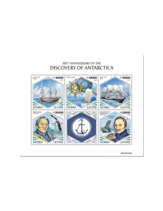 n° 9616/9620  - Timbre SIERRA LEONE Poste