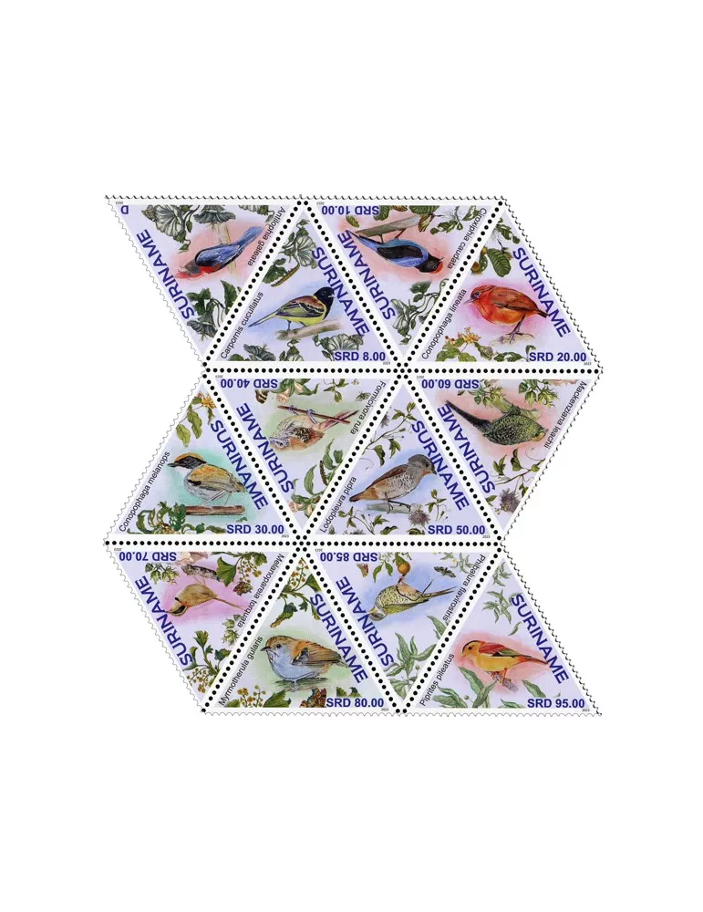 n° 3303/3314 - Timbre SURINAM Poste