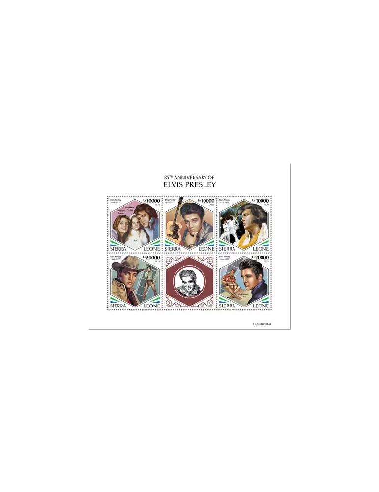 n° 9641/9645  - Timbre SIERRA LEONE Poste