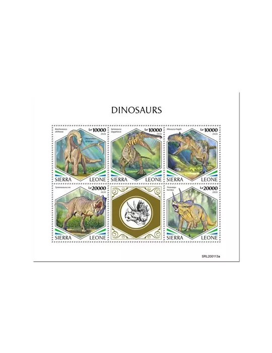 n° 9661/9665  - Timbre SIERRA LEONE Poste