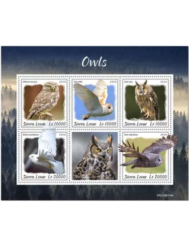 n° 9666/9670  - Timbre SIERRA LEONE Poste