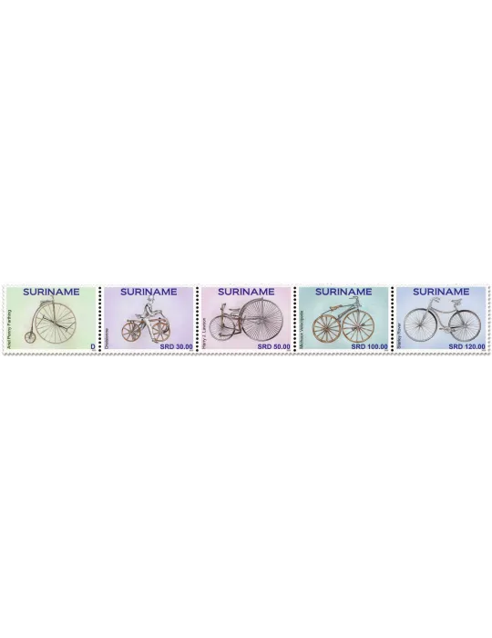 n° 3315/3319 - Timbre SURINAM Poste