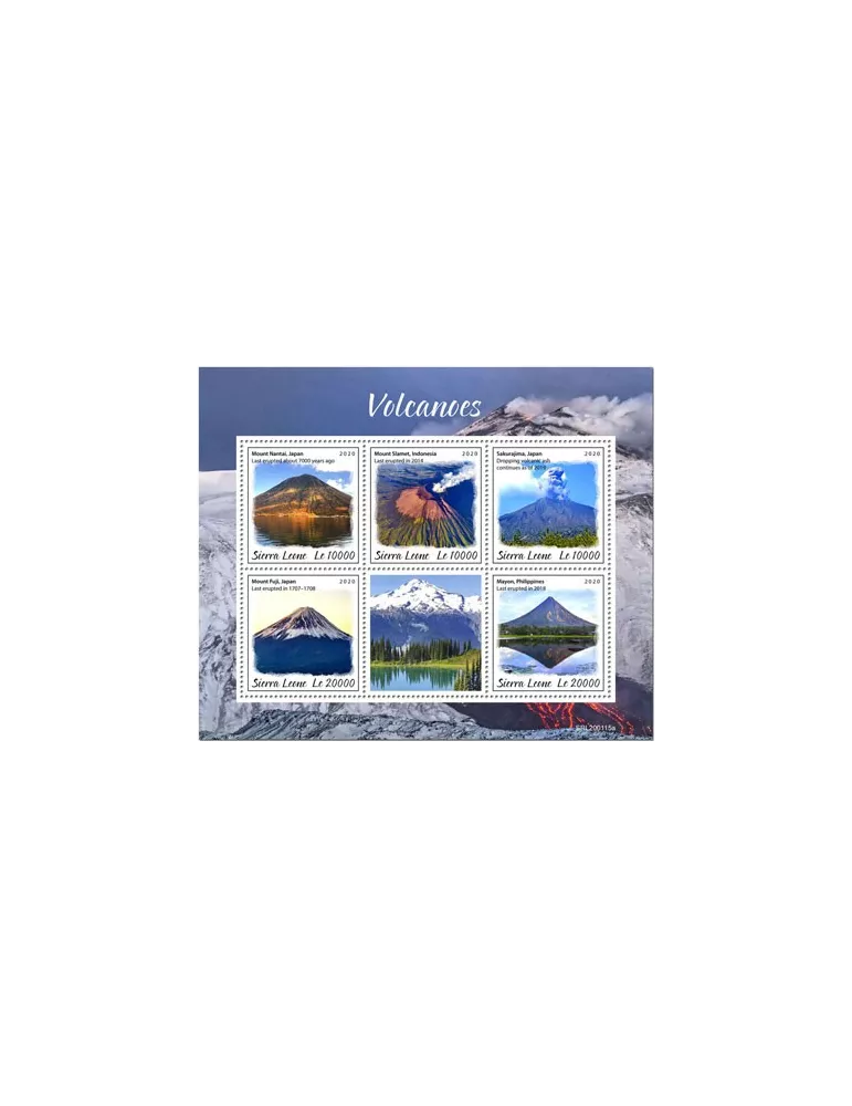 n° 9671/9675  - Timbre SIERRA LEONE Poste