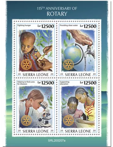 n° 9725/9728  - Timbre SIERRA LEONE Poste