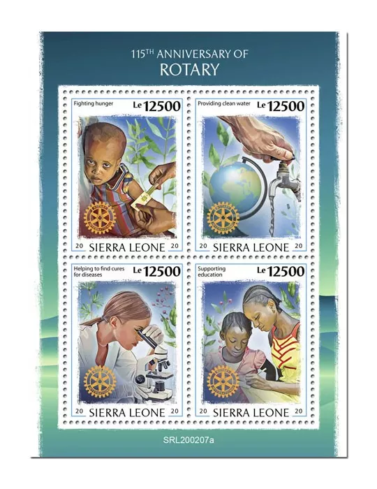 n° 9725/9728  - Timbre SIERRA LEONE Poste