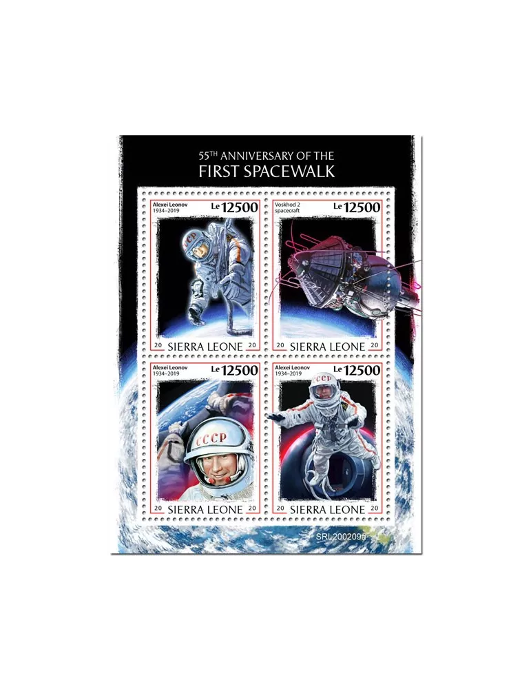 n° 9733/9736  - Timbre SIERRA LEONE Poste