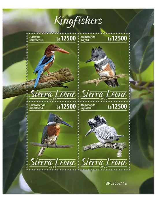 n° 9753/9756  - Timbre SIERRA LEONE Poste