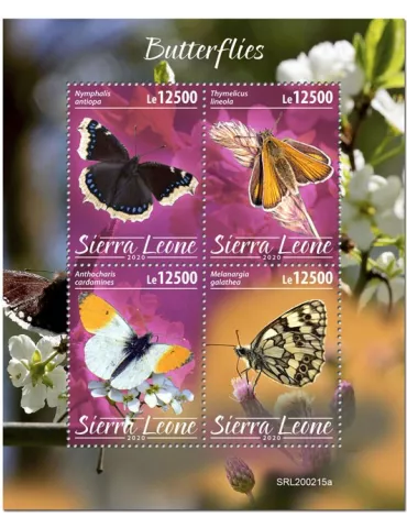 n° 9757/9760  - Timbre SIERRA LEONE Poste