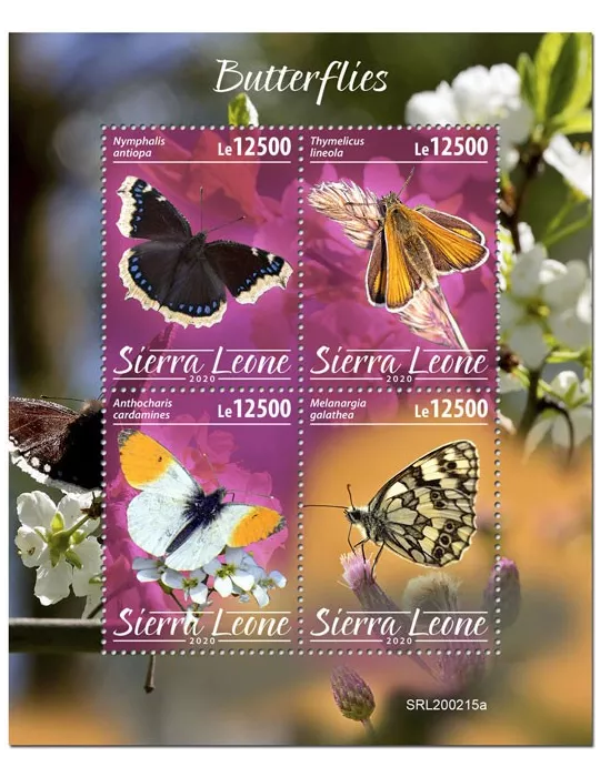 n° 9757/9760  - Timbre SIERRA LEONE Poste