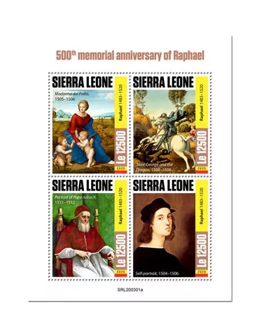 n° 9778/9781  - Timbre SIERRA LEONE Poste