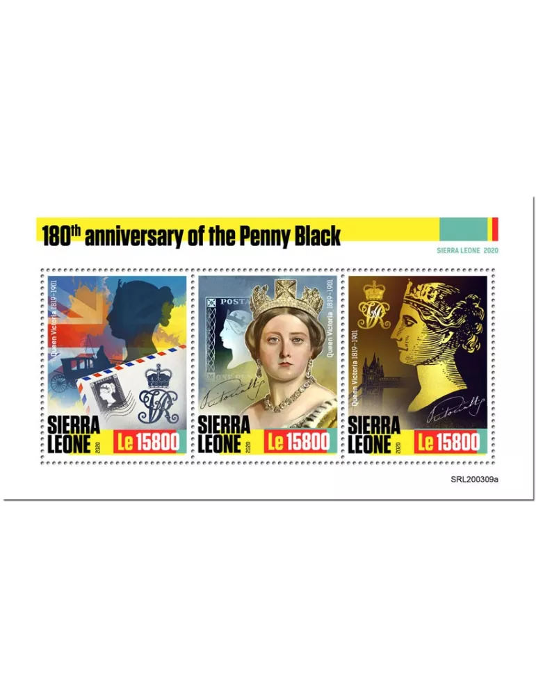 n° 9805/9807  - Timbre SIERRA LEONE Poste