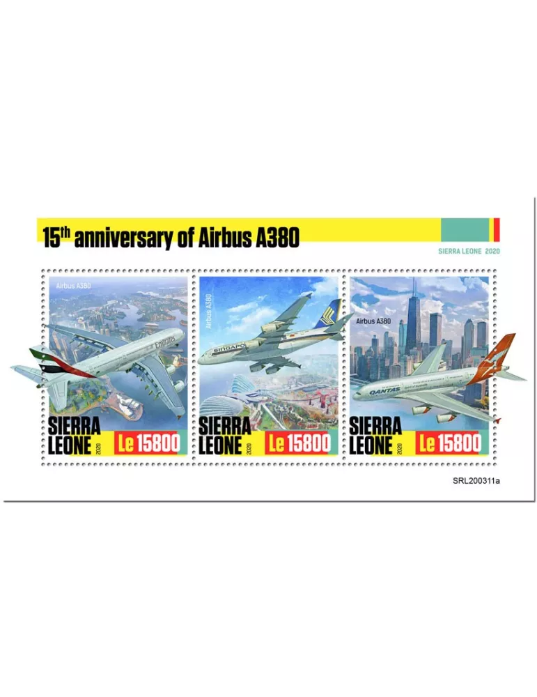 n° 9811/9813  - Timbre SIERRA LEONE Poste