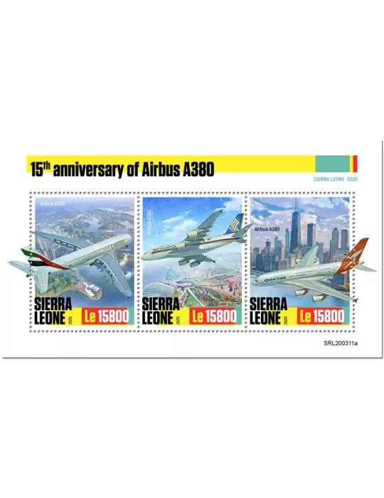 n° 9811/9813  - Timbre SIERRA LEONE Poste