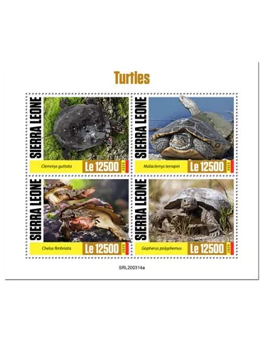 n° 9820/9823  - Timbre SIERRA LEONE Poste
