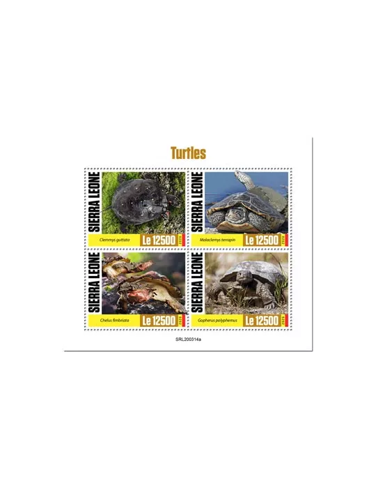 n° 9820/9823  - Timbre SIERRA LEONE Poste