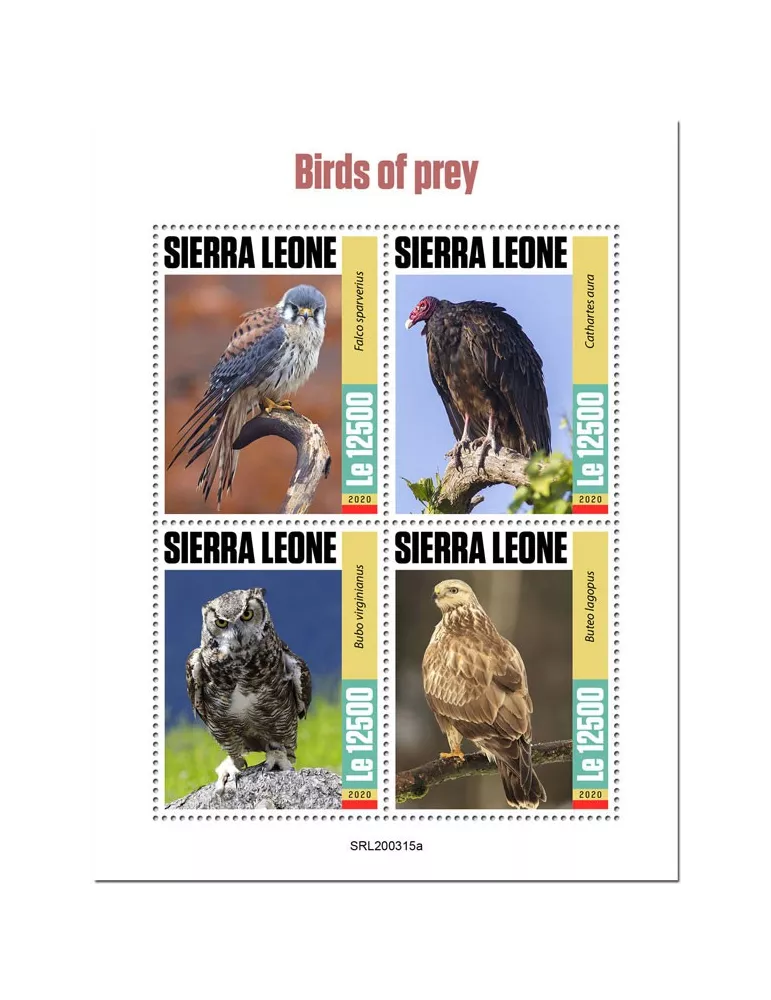 n° 9824/9827  - Timbre SIERRA LEONE Poste