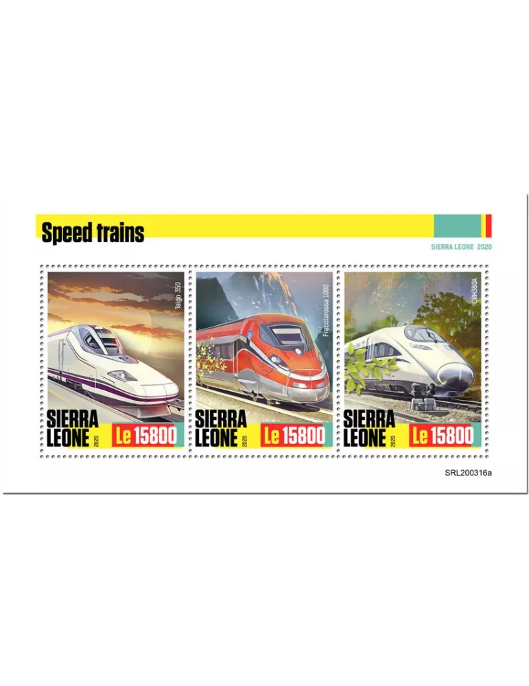 n° 9828/9830  - Timbre SIERRA LEONE Poste
