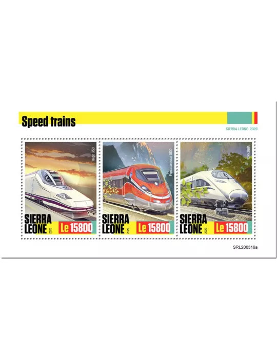 n° 9828/9830  - Timbre SIERRA LEONE Poste