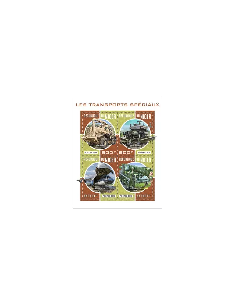 n° 4597/4600 - Timbre NIGER Poste