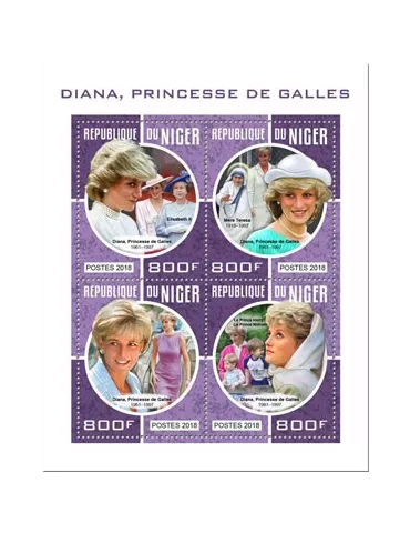 n° 4613/4616 - Timbre NIGER Poste