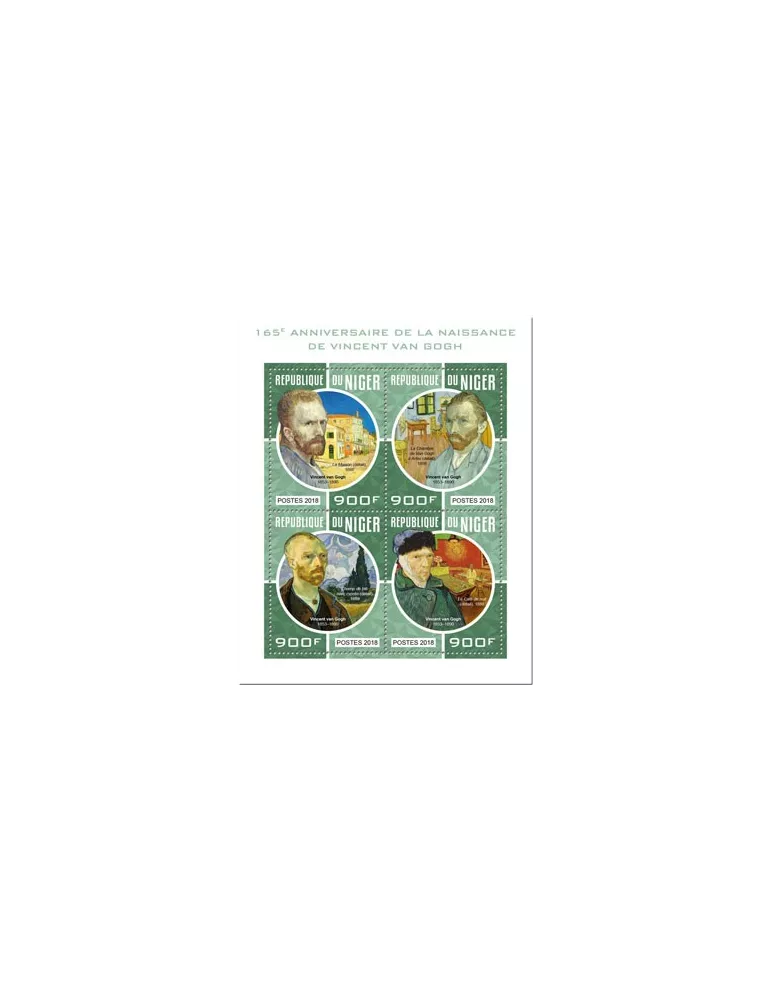 n° 4625/4628 - Timbre NIGER Poste