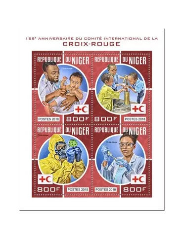n° 4633/4636 - Timbre NIGER Poste