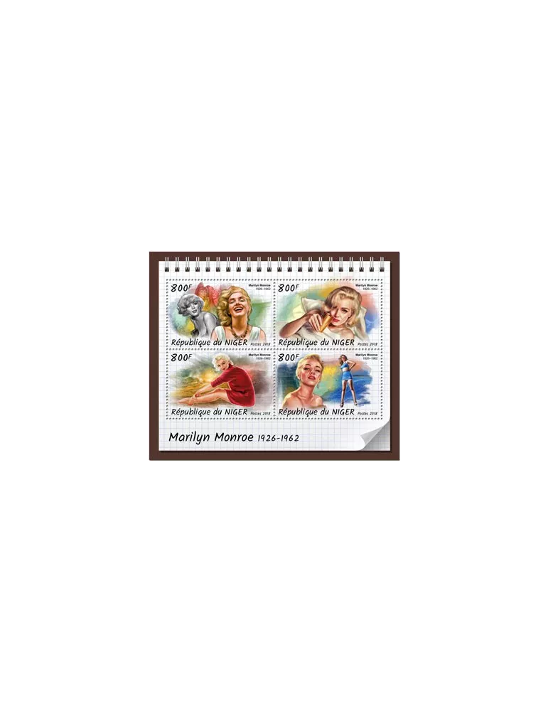 n° 4689/4692 - Timbre NIGER Poste