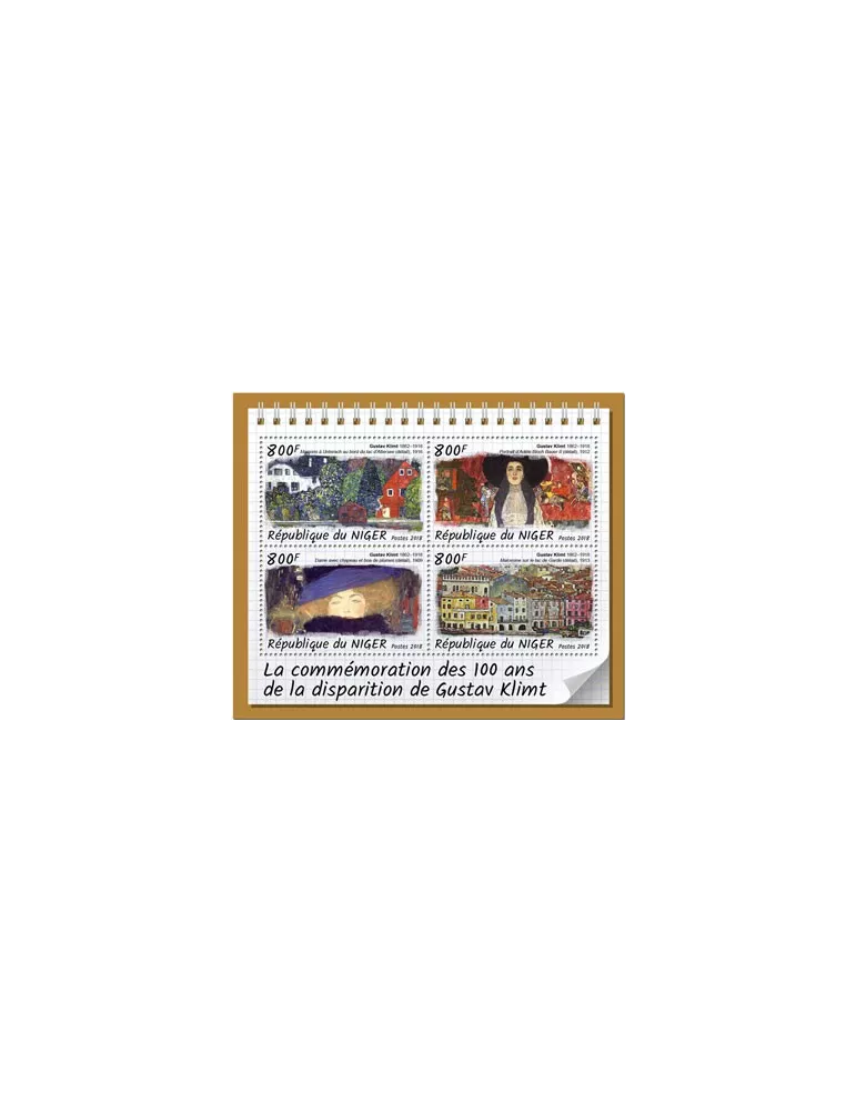 n° 4693/4696 - Timbre NIGER Poste