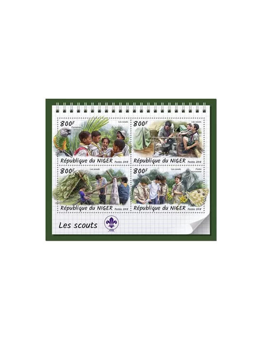 n° 4701/4704 - Timbre NIGER Poste