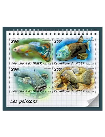 n° 4769/4772 - Timbre NIGER Poste