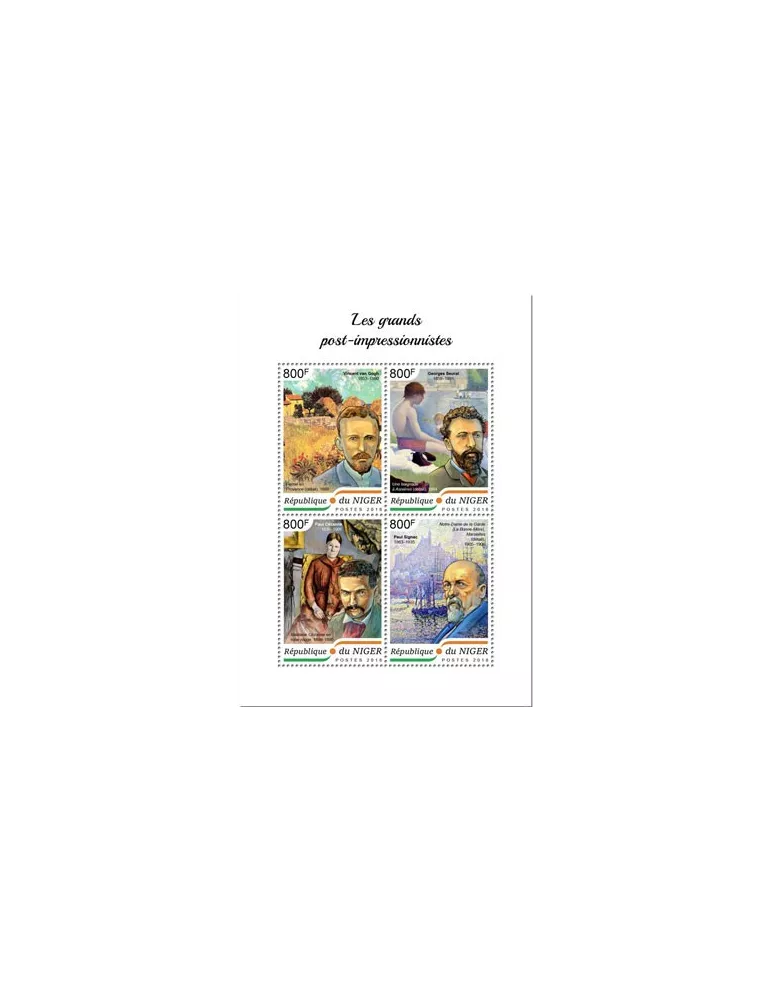 n° 4809/4812 - Timbre NIGER Poste