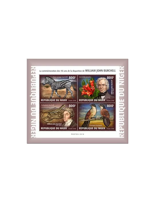 n° 5038/5041 - Timbre NIGER Poste