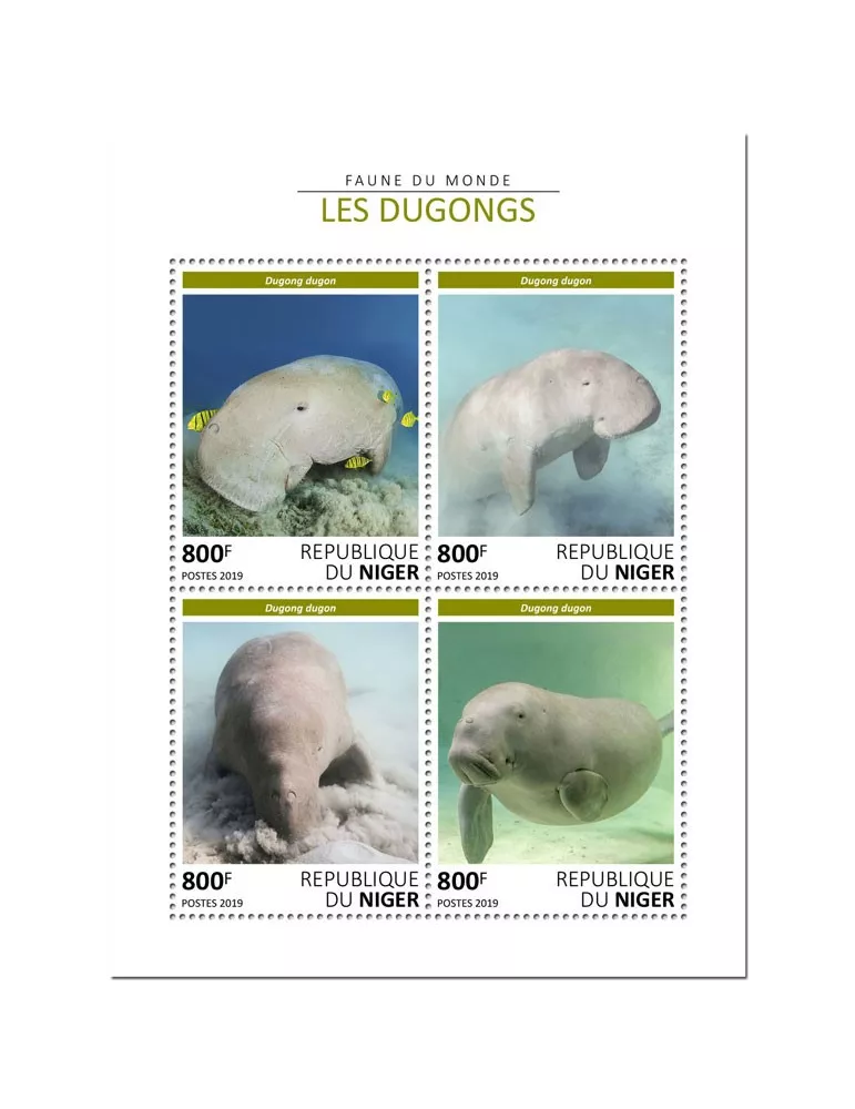 n° 5256/5259 - Timbre NIGER Poste