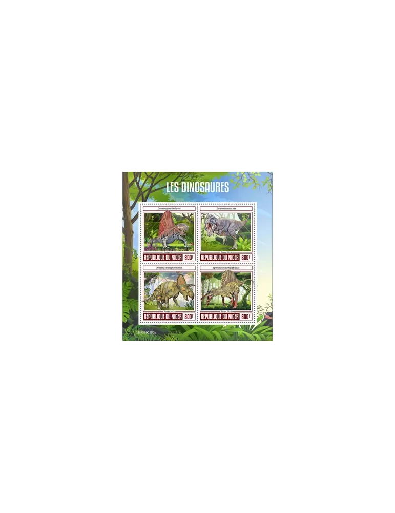n° 5282/5285 - Timbre NIGER Poste