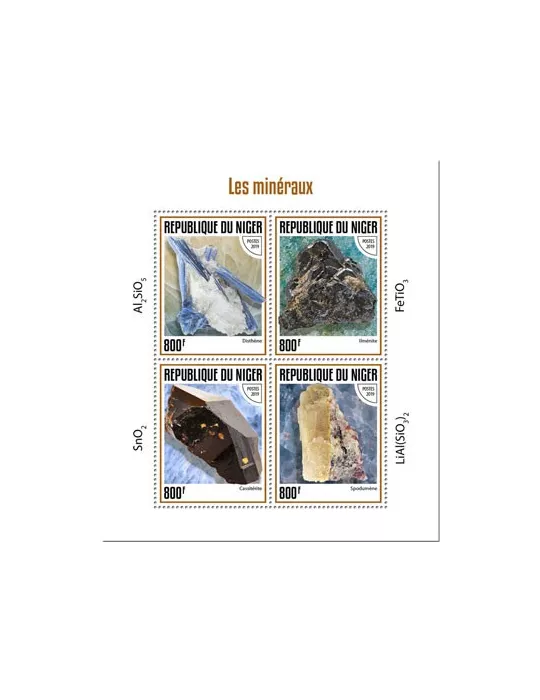 n° 5298/5301 - Timbre NIGER Poste