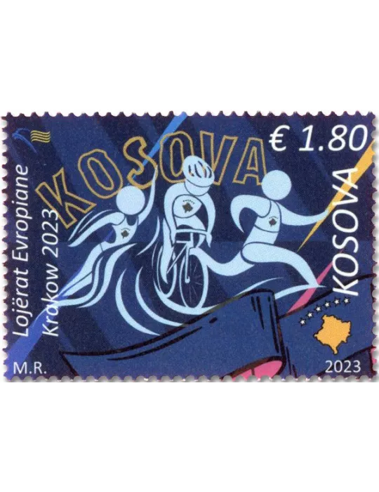 n° 446/447 - Timbre KOSOVO Poste