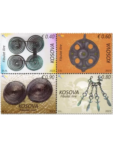 n° 452/455 - Timbre KOSOVO Poste