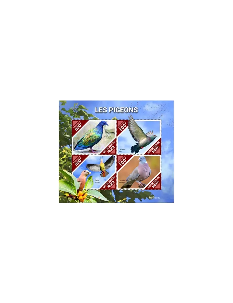 n° 5442/5445 - Timbre NIGER Poste
