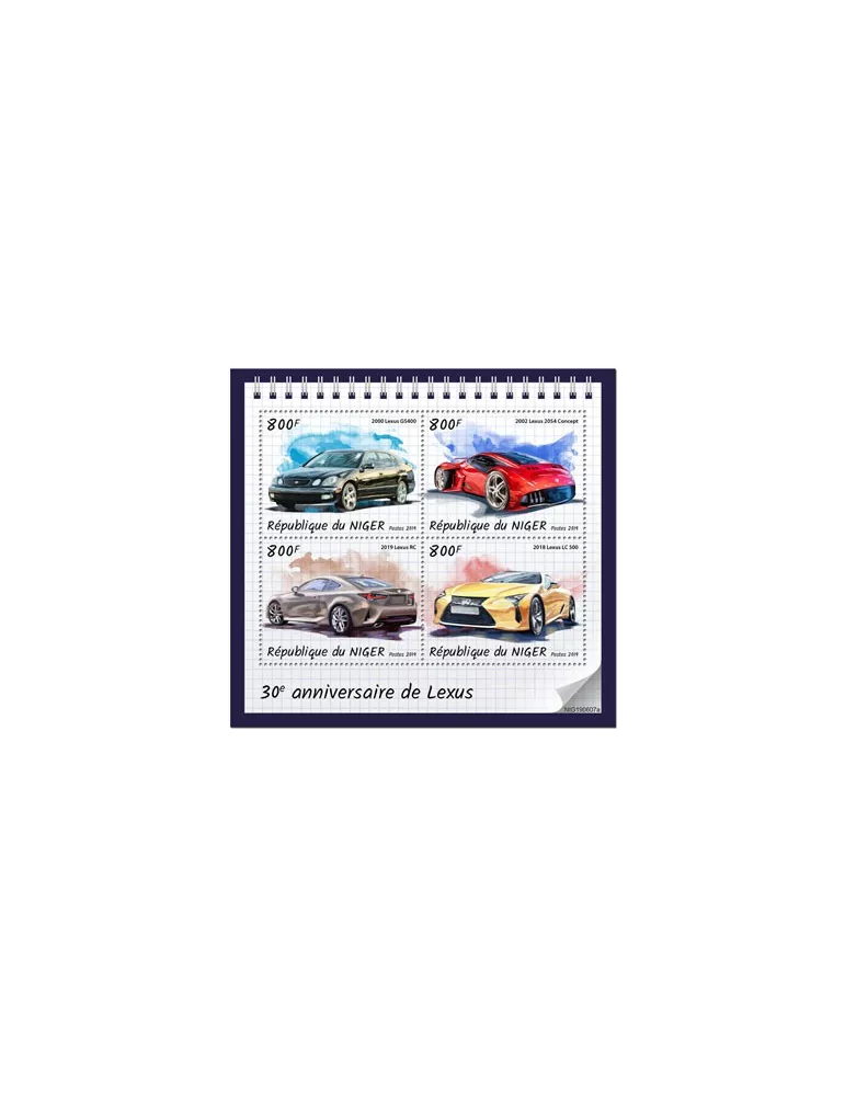 n° 5635/5638 - Timbre NIGER Poste