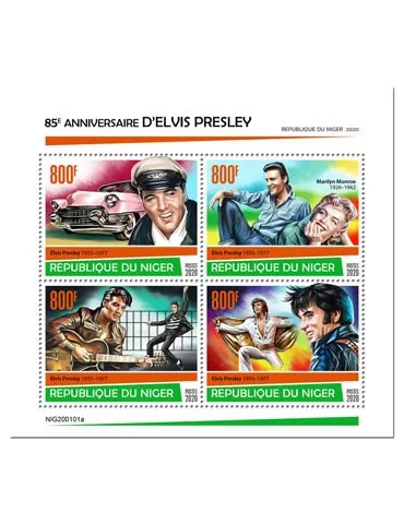 n° 5723/5726  - Timbre NIGER Poste